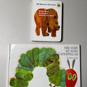 Set of 2 Eric Carle Children's Books (Fiction)